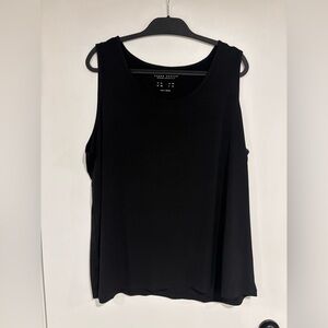Susan Graver Classic Black Tank Top